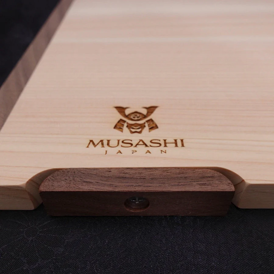 Musashi Cutting Board Hinoki with Stand 390mm×240mm×15mm - Image 4