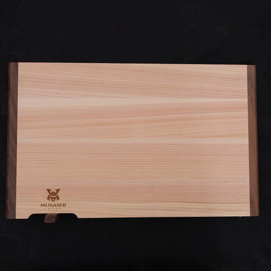 Musashi Cutting Board Hinoki with Stand 390mm×240mm×15mm - Image 7