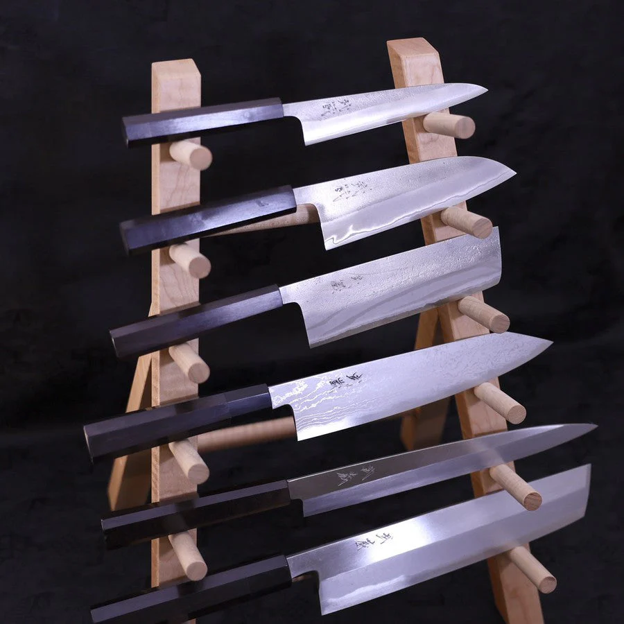 Musashi Kitchen Knives Displaying Maple - Image 11