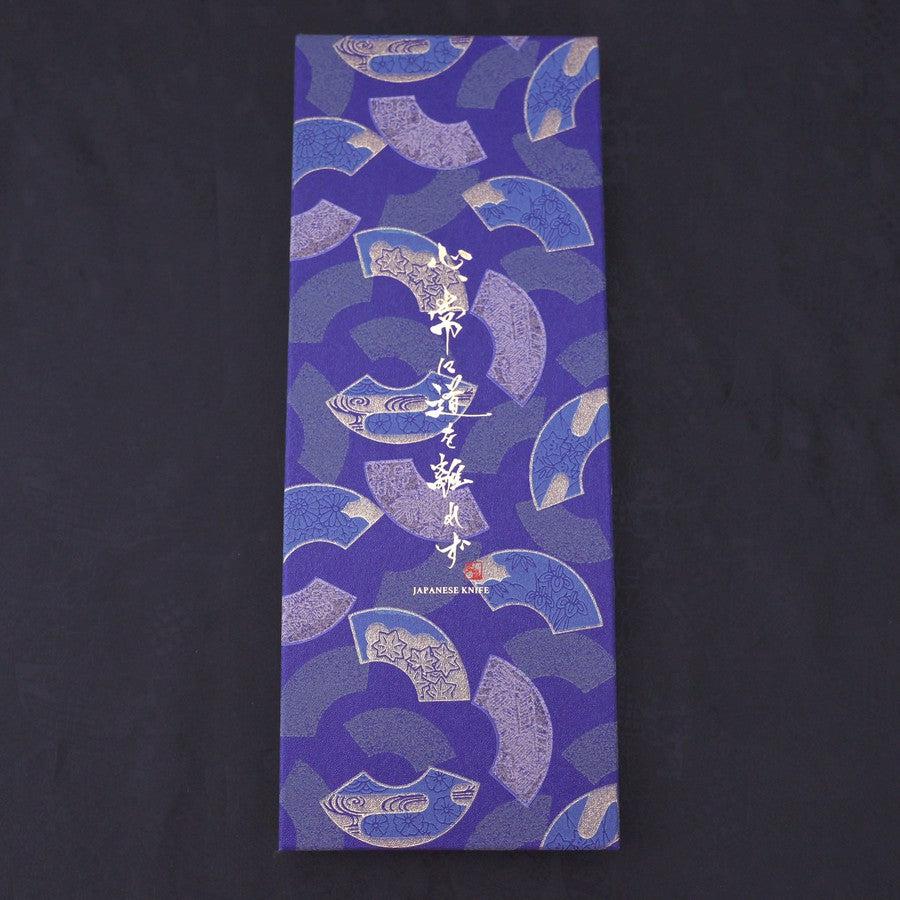 Traditional Blue Washi Gift Wrapping Knife Set Box - Image 4